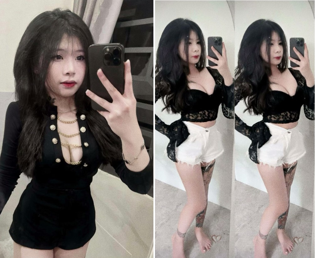 Phim  Sex Clip sex em dân chơi xăm trổ