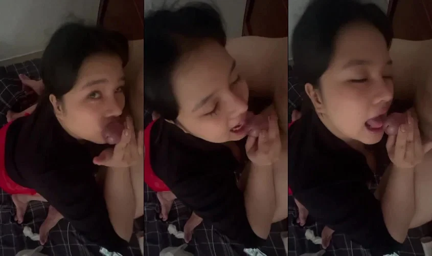 Phim  Sex Kỹ năng bú cu dùng lưỡi đá bi đỉnh cao của em làm anh sướng run người